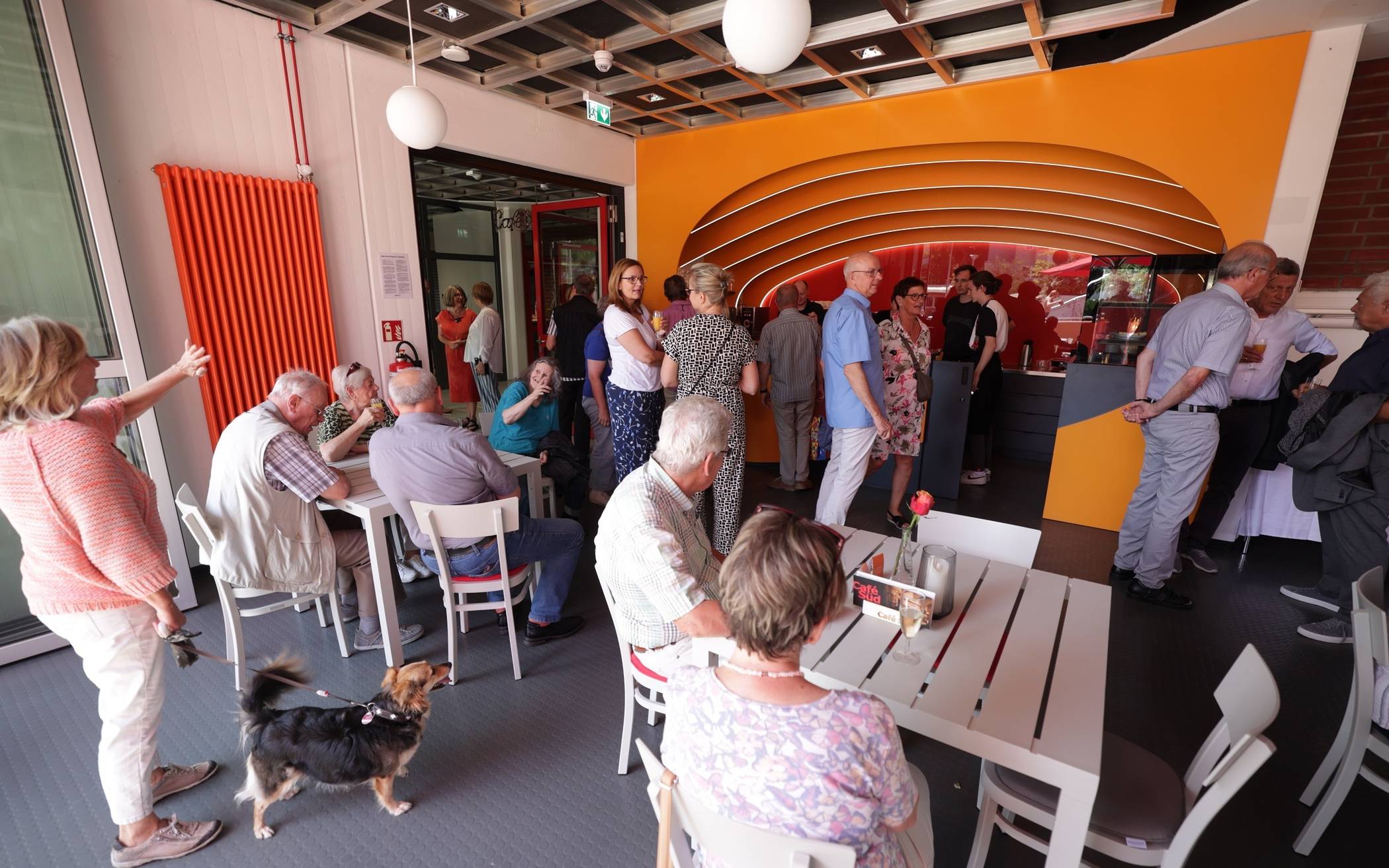 Auch das neue Café im Kulturhaus Süd ist eine Errungenschaft von „Garath 2.0“.