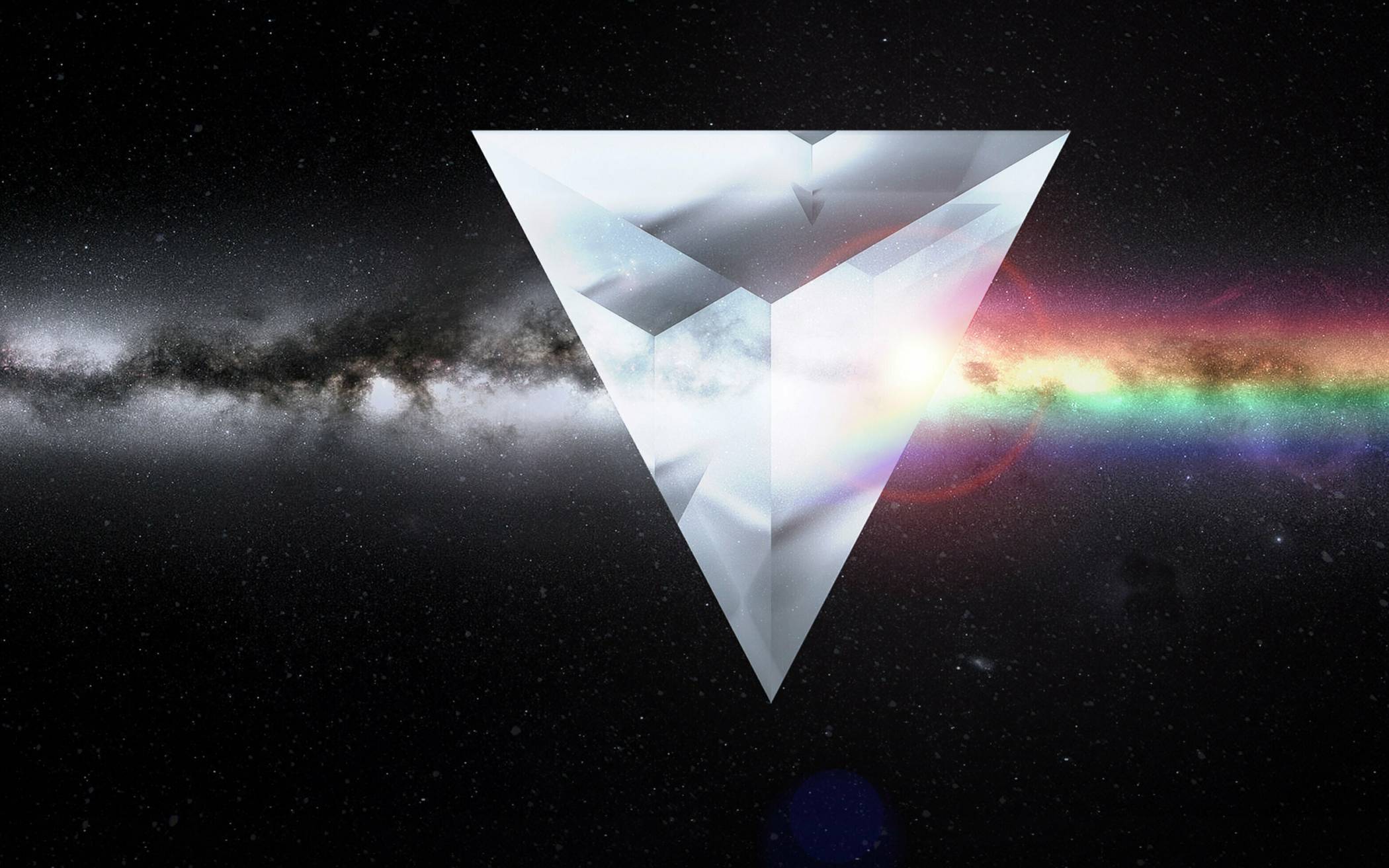  Symbolbild, angelehnt ans Pink Floyd-Cover von „The Dark Side of the Moon“. 