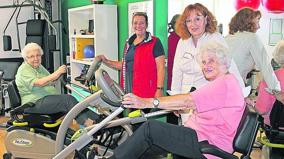 Fitness für Pfleger und Senioren