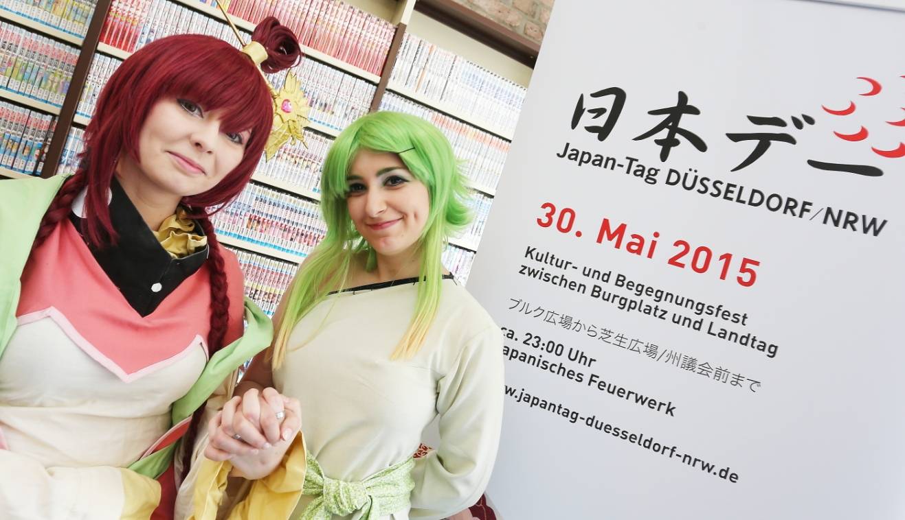 Düsseldorf wird am Japan-Tag zur Manga-City