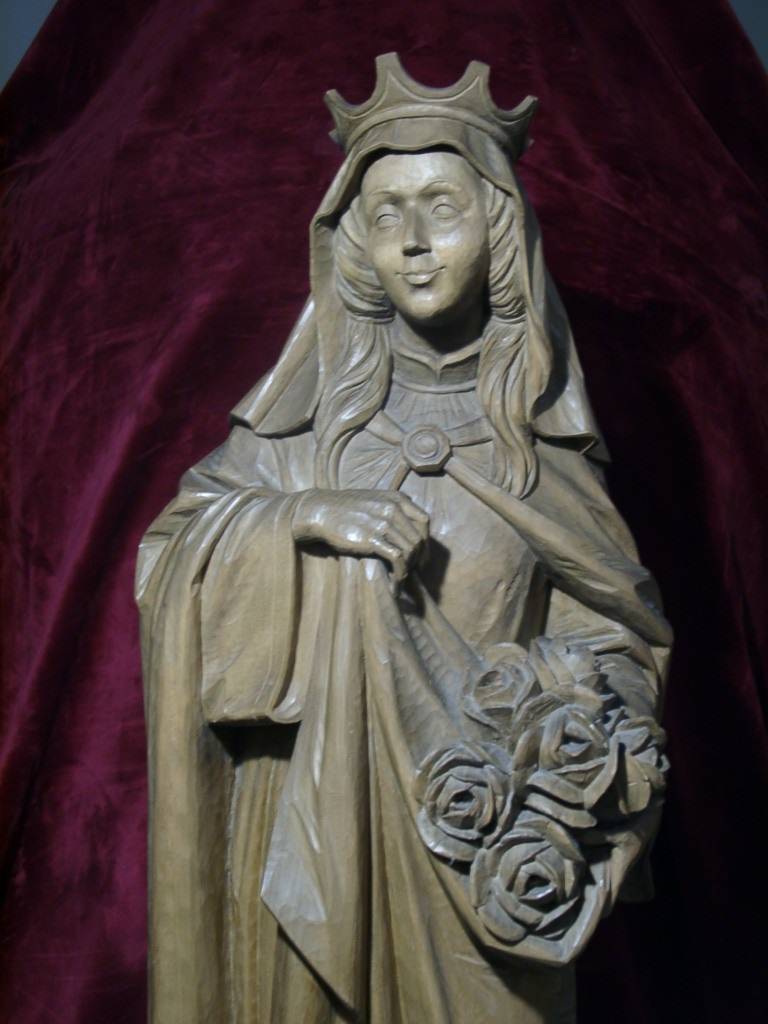 Heiligenfigur aus der Elisabethkirche gestohlen