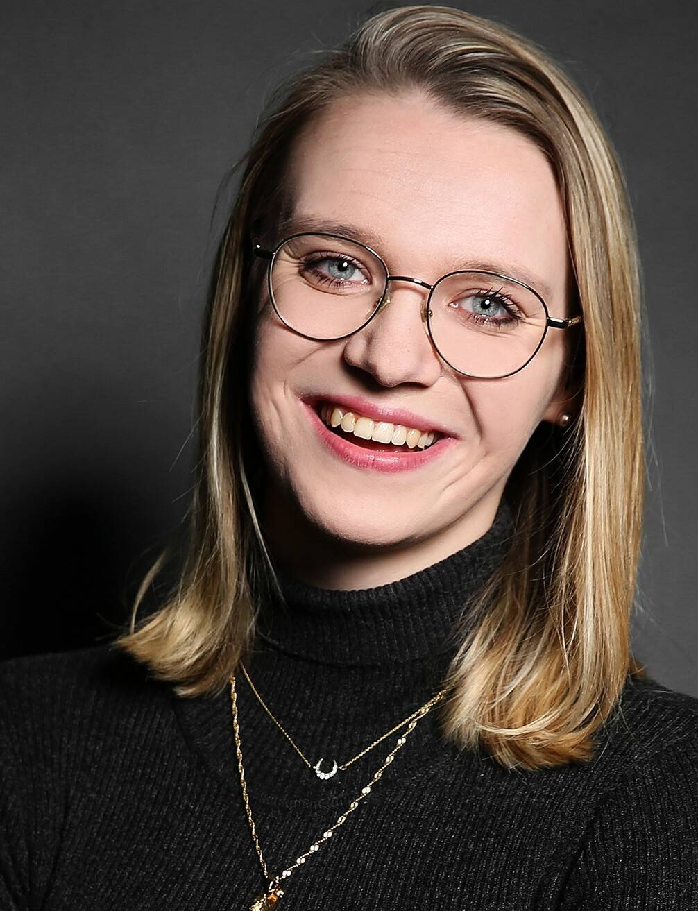  Studentin und Innovationsmanagerin Aline Gruber.   