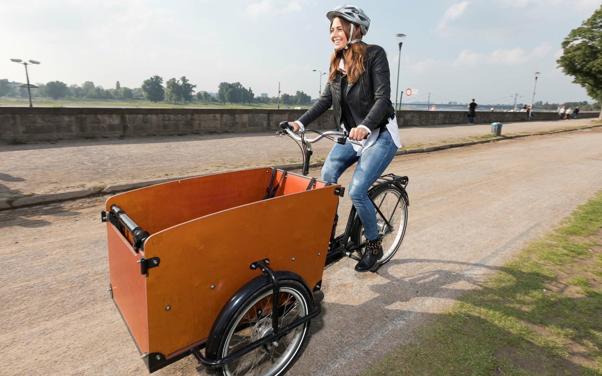  Lastenräder sind beliebt. Ihre Anschaffung wird nun durch die Stadt gefördert. 