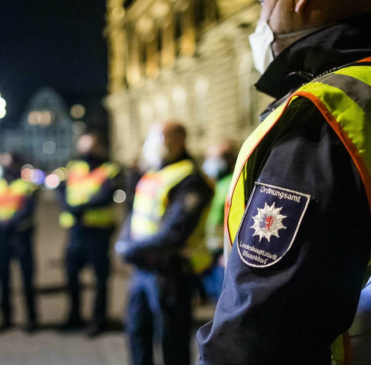 Polizei in der Altstadt