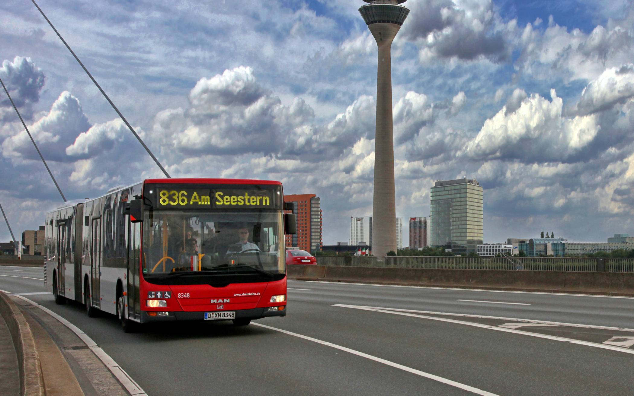 Der ÖPNV darf auch in Düsseldorf