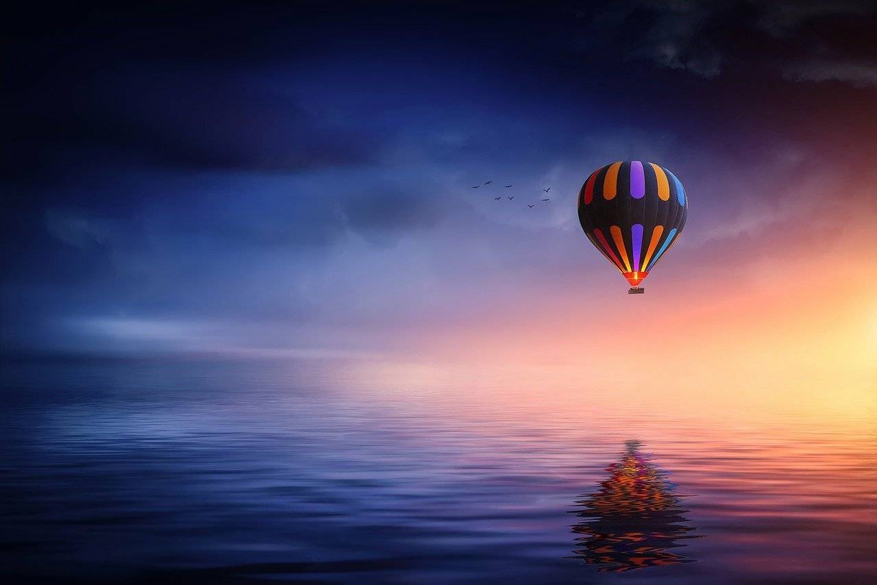  Weltreise, Ballonflug, ein Besuch am Meer: Die Lebensträume der Menschen sind bunt und vielfältig. 