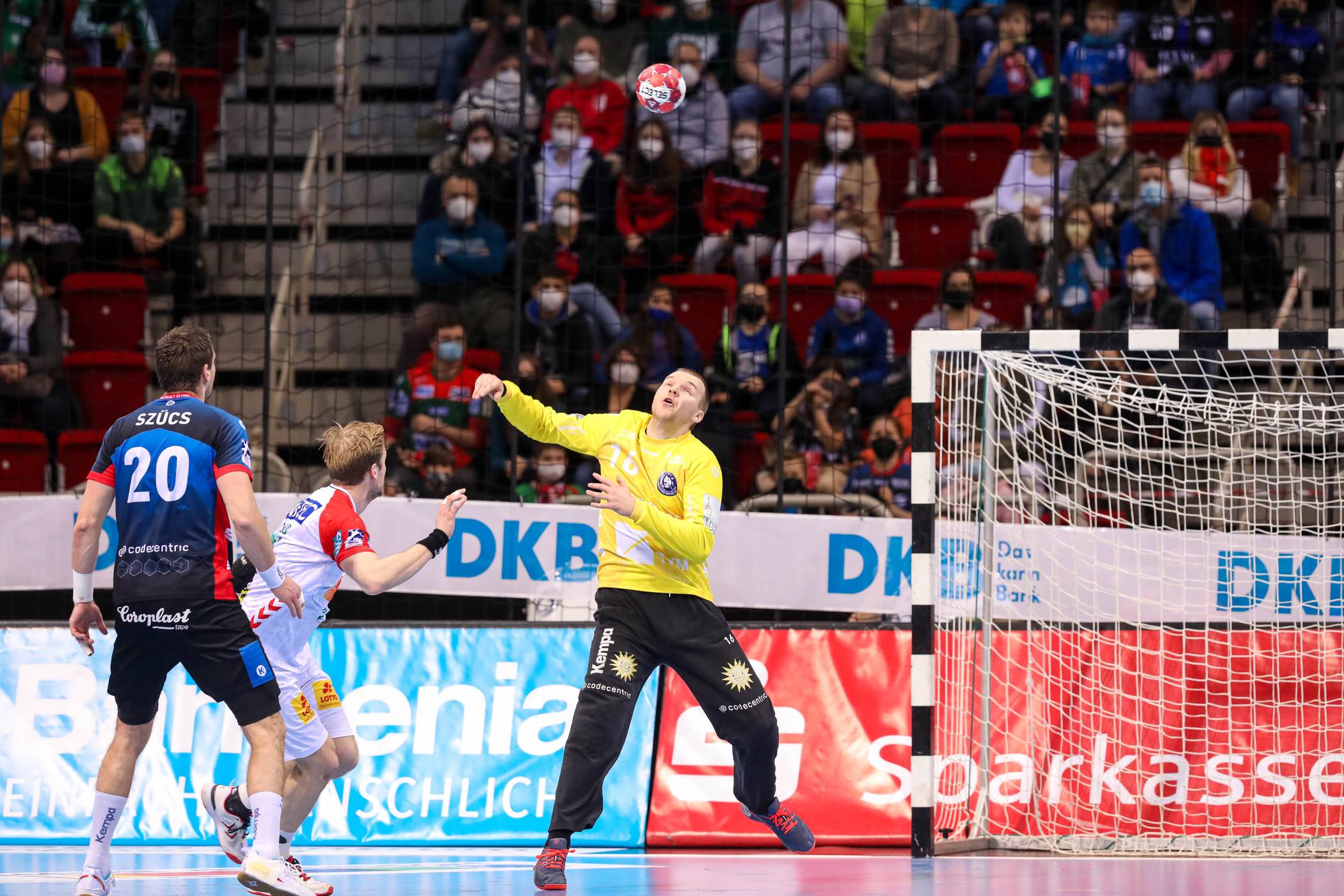  Die Handball-Bundesliga gastiert im Düsseldorfer PSD Bank Dome. 