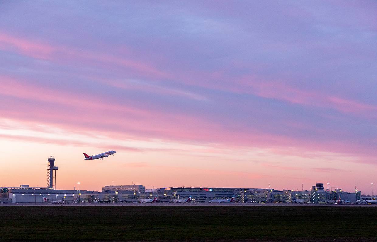 Dynamischer Verkehrsanstieg – der Flughafen Düsseldorf