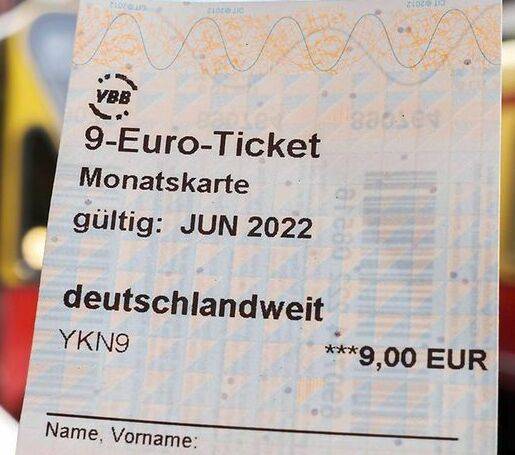  9 Euro-Ticket 
 Foto: bundesregierung.de 