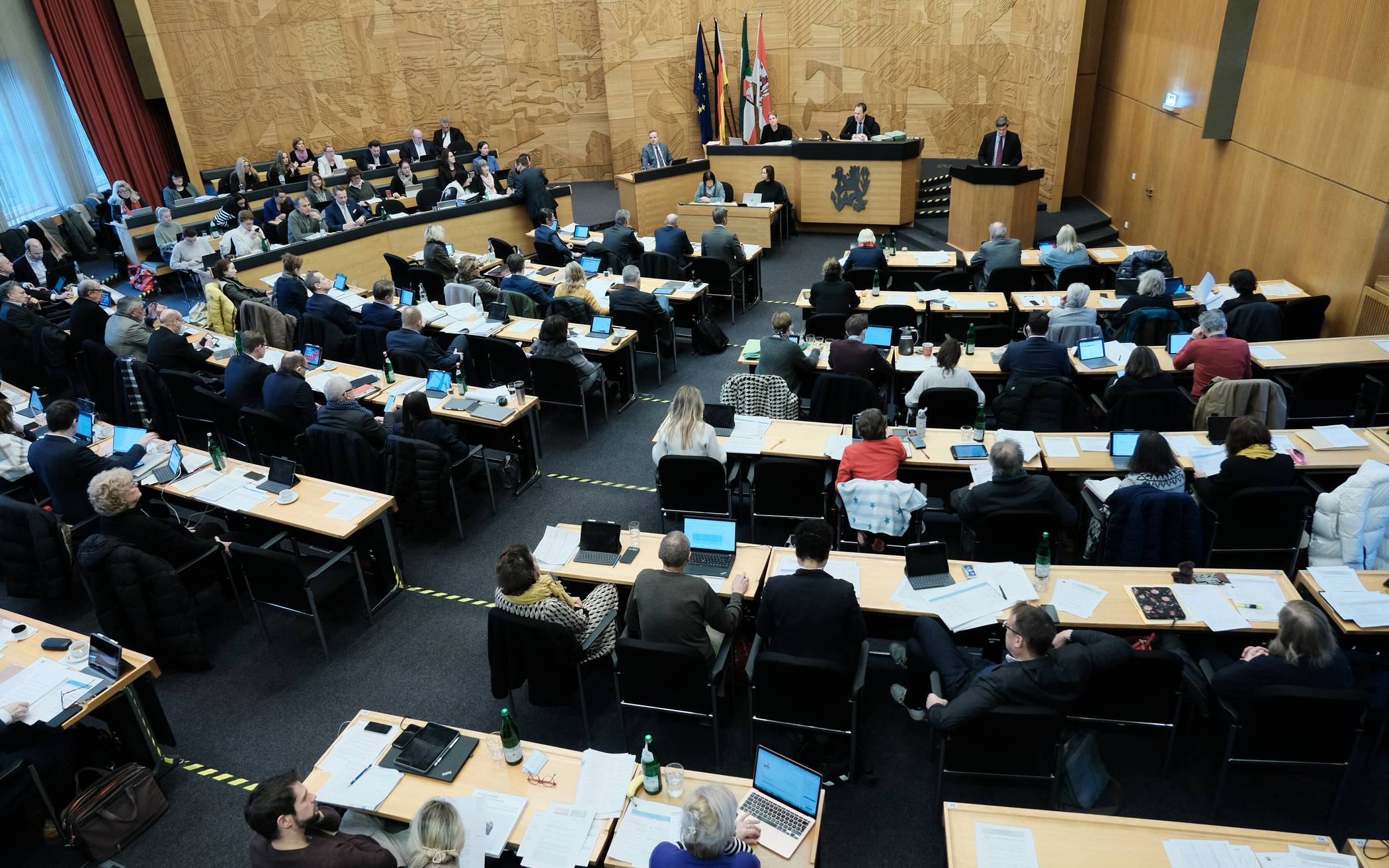 Düsseldorf 15.12.2022 Ratssitzung Plenarsaal