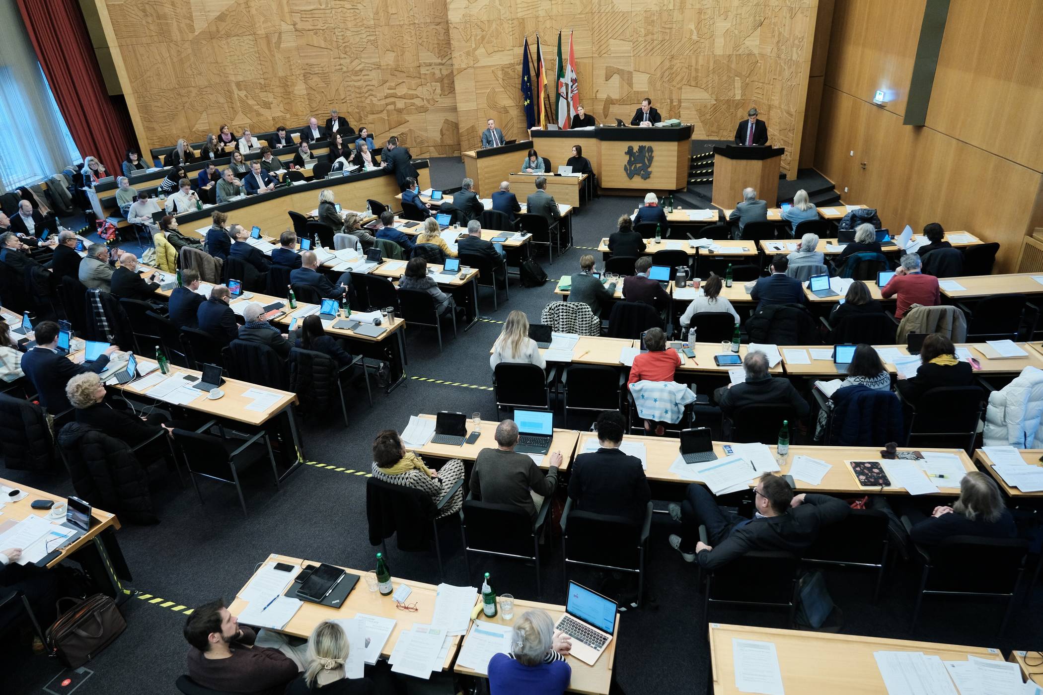 Düsseldorfs Stadtrat entschied jetzt über den Haushalt 2023.