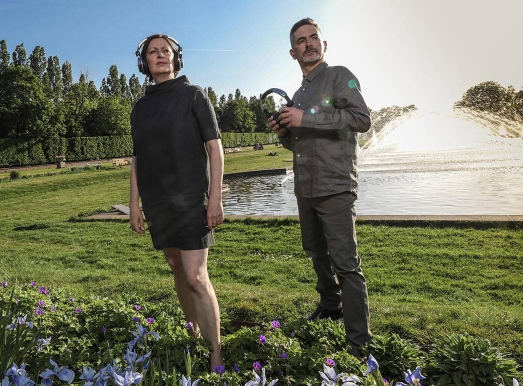  Morgan Nardi und Kathrin Spaniol im Nordpark - „Wir schärfen die Wahrnehmung.“   
