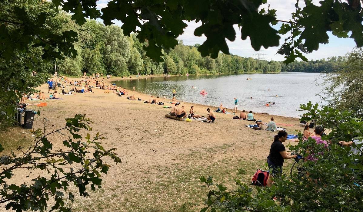 Naherholungsgebiet Angermunder See - „Von Menschen genutzt, die sich keine Urlaubsreise leisten können.“