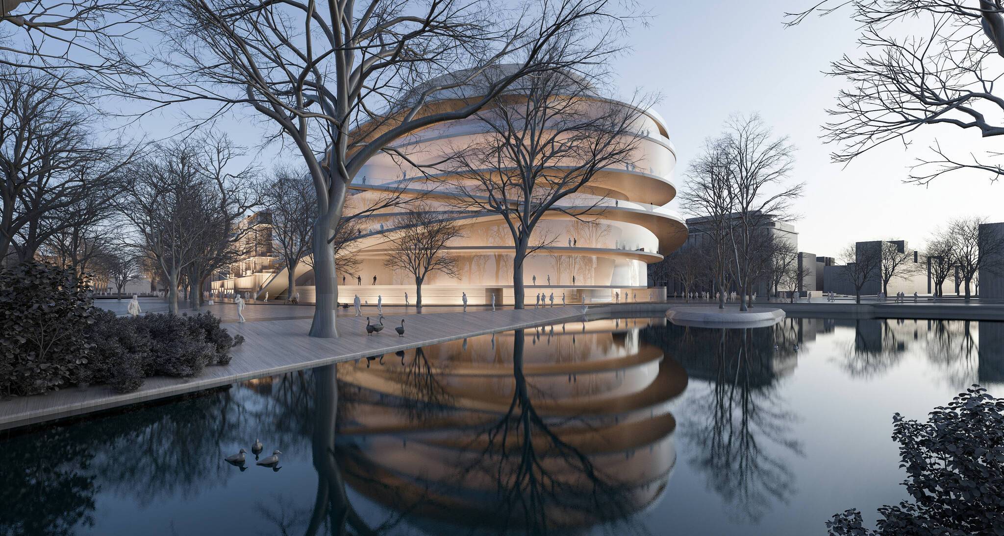 Ein Entwurf für eine neue Oper am Hofgarten 