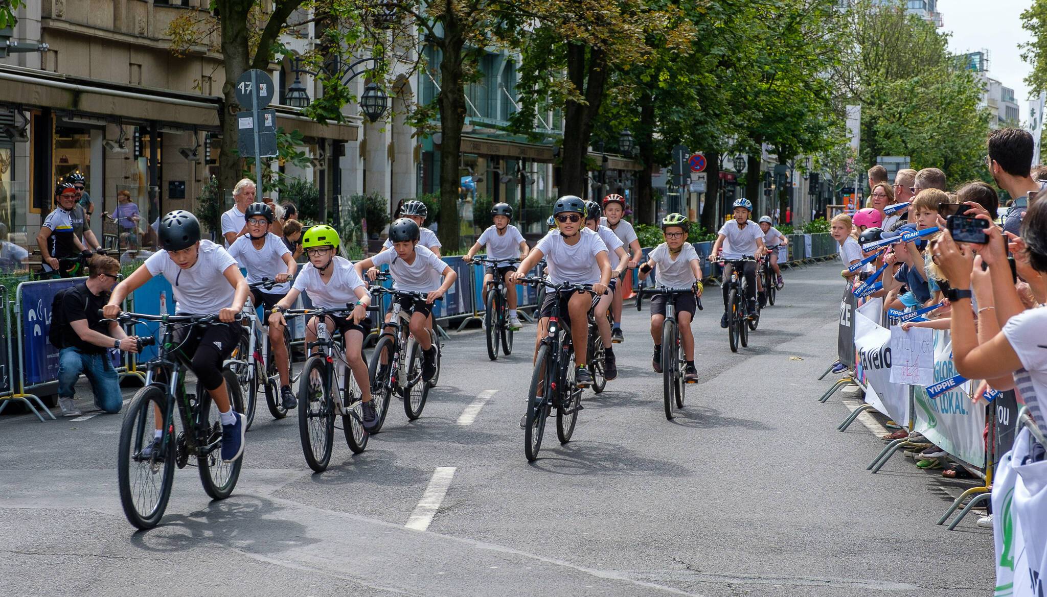 Kinderrad-Gesamtsieg auf der Kö