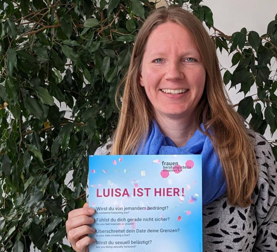 „Luisa ist“ auch auf dem Weihnachtsmarkt