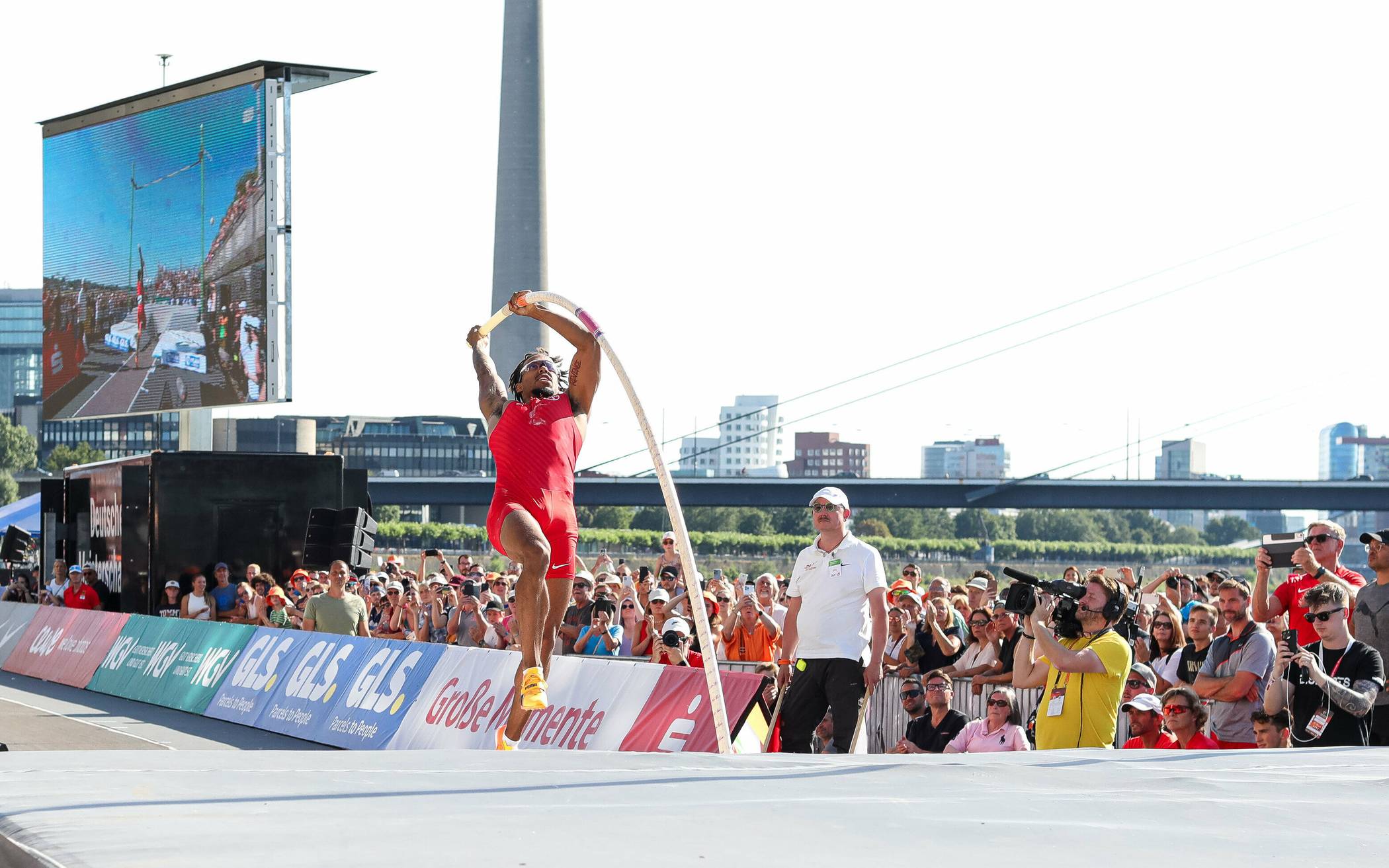 Bo Kanda Lita Baehre bei den Finals 2023 Rhein-Ruhr in Düsseldorf.
