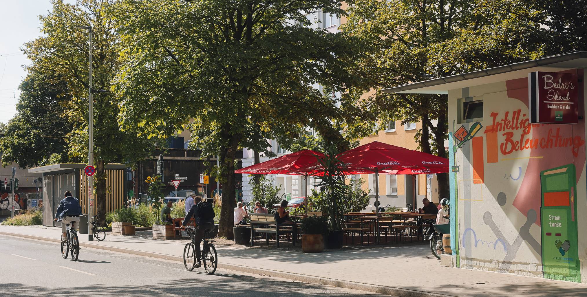  Ausgezeichnet: Die Mobilitätsstation Bachplätzchen hat es unter die Finalisten für den Deutschen Mobilitätspreis geschafft. 