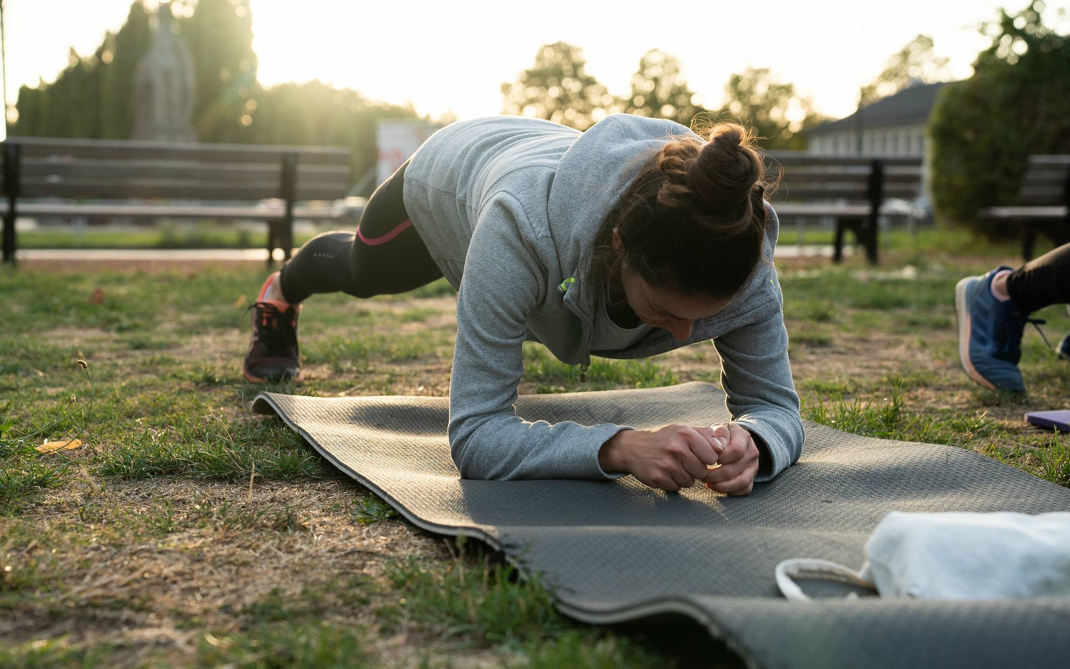  Die Winteredition 2024 von „Sport im Park“ startet am 18. Januar.  