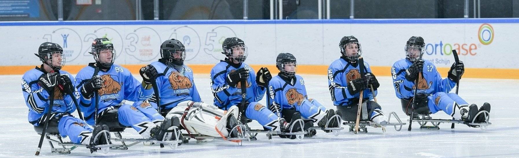 Das erste Para-Eishockeyspiel Düsseldorfs