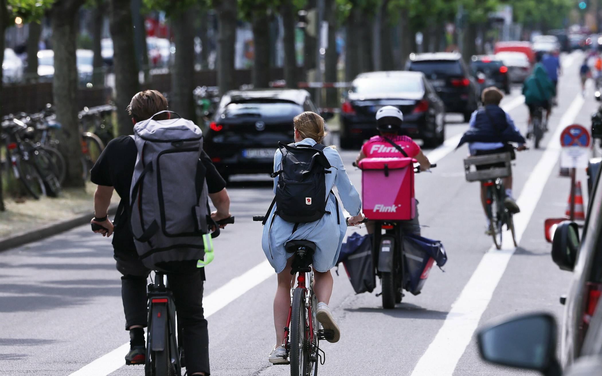 Testphase vorbei - die Radwege und