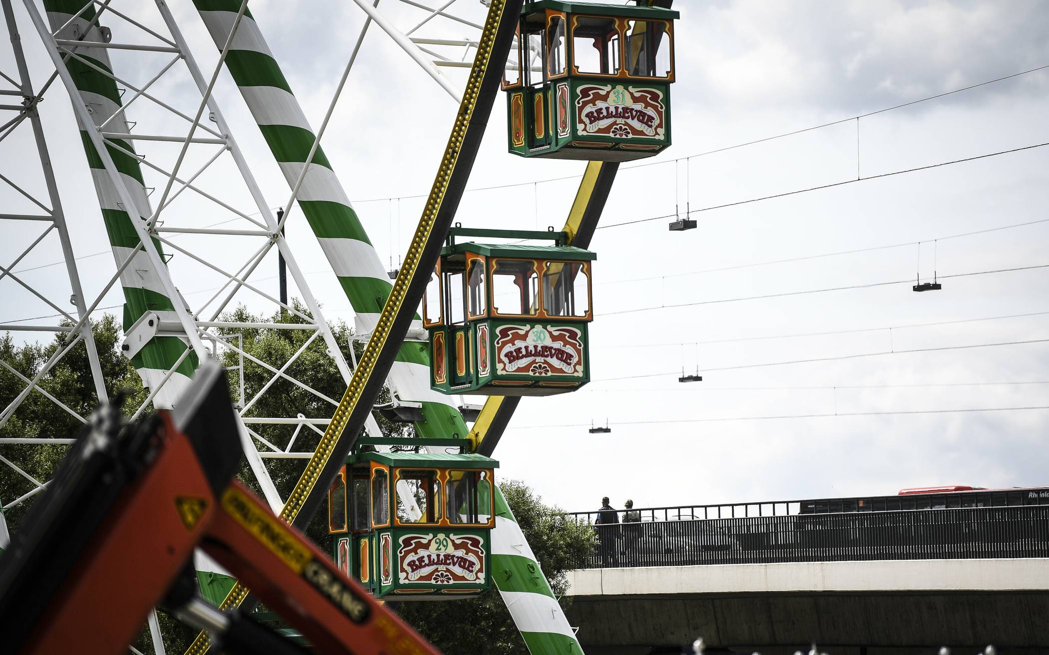 Kein Rad steht still - vom 12. bis 21. Juli läuft die Rheinkirmes. Foto: Archiv