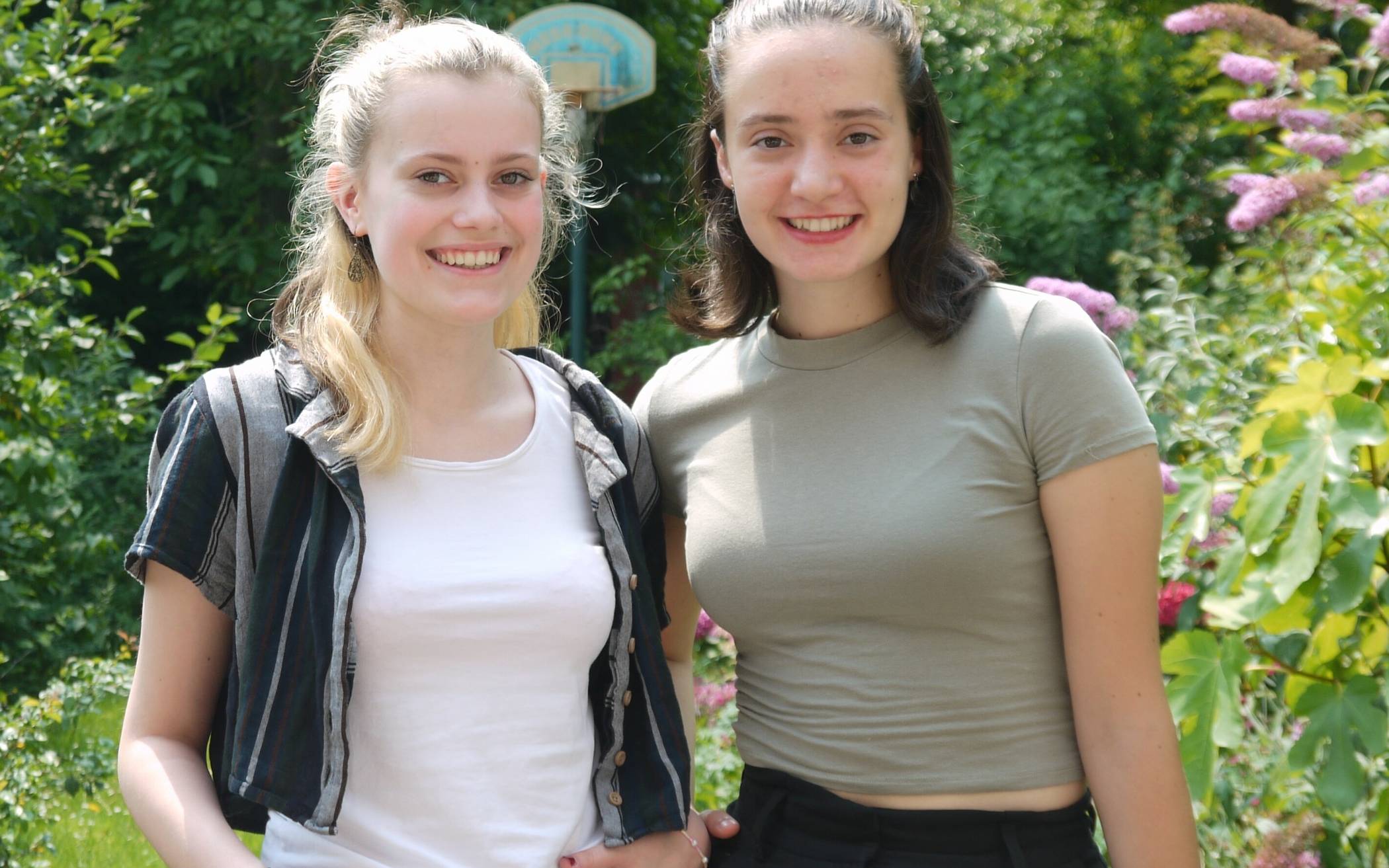 Luise Huth (l.) und Celina Specht