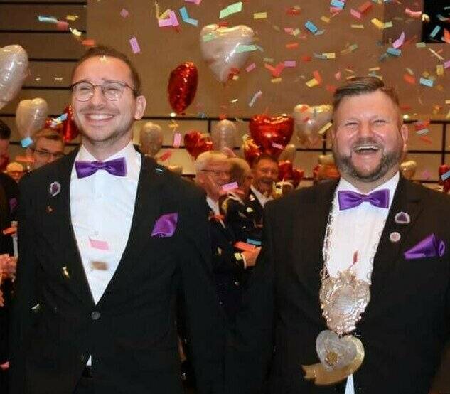  Martin Milster und Prinzgemahl Moritz. 