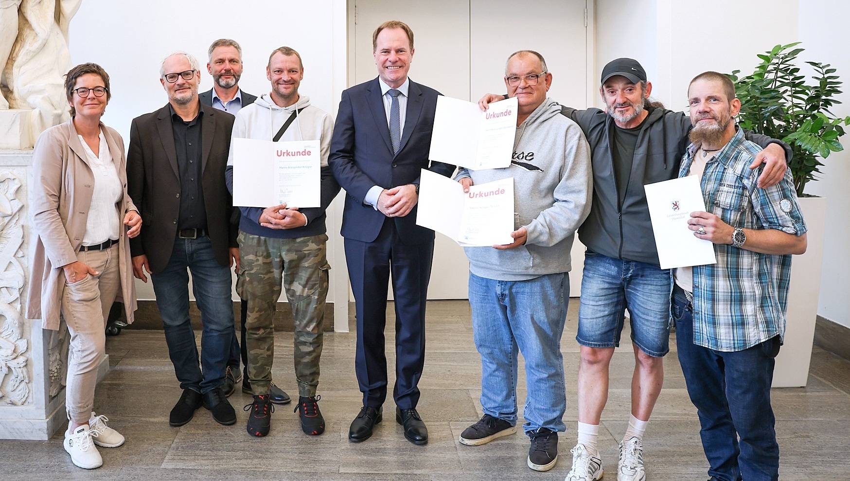 Die couragierten Mitmenschen Alexander Krüger (4.