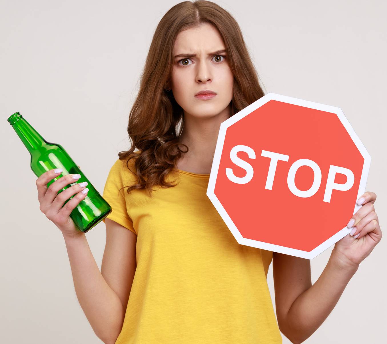 Im Trend - viele Menschen trinken zu Jahresbeginn bewusst keinen Alkohol.