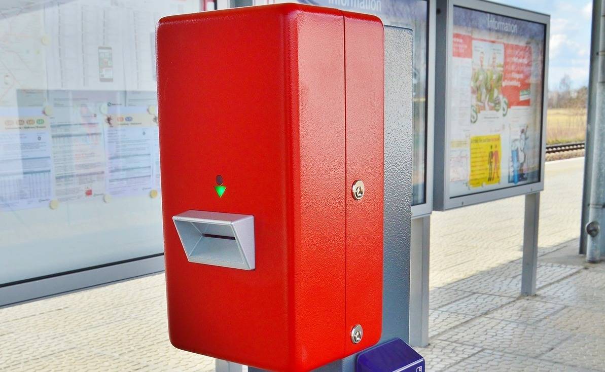 Hat der Fahrkarten-Entwerter auf Sicht bei
