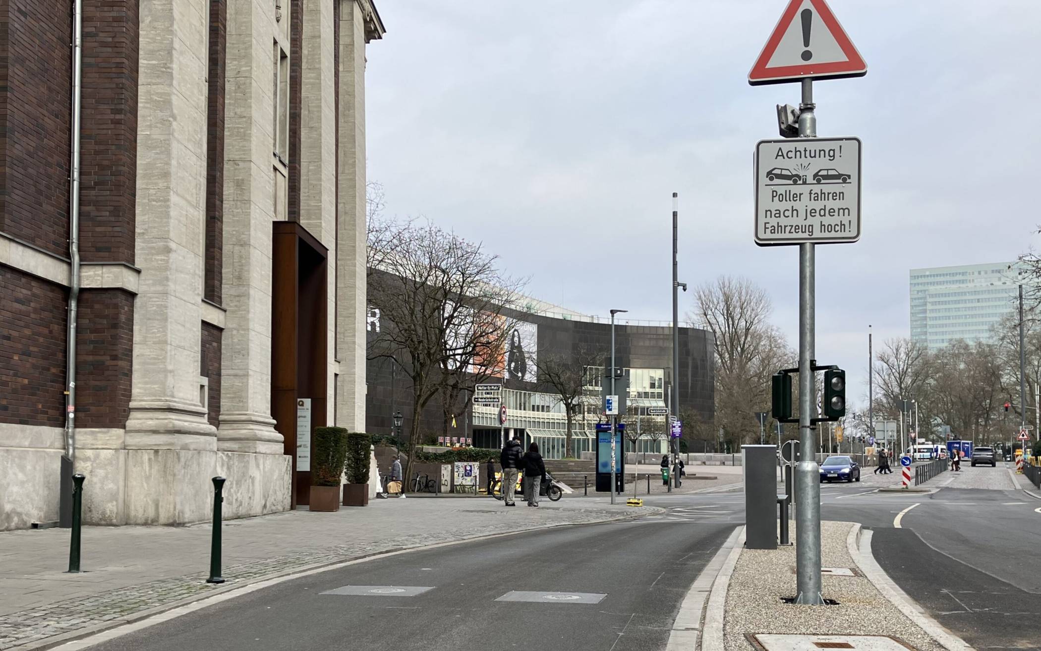 Durch die neue Hubpolleranlage soll die