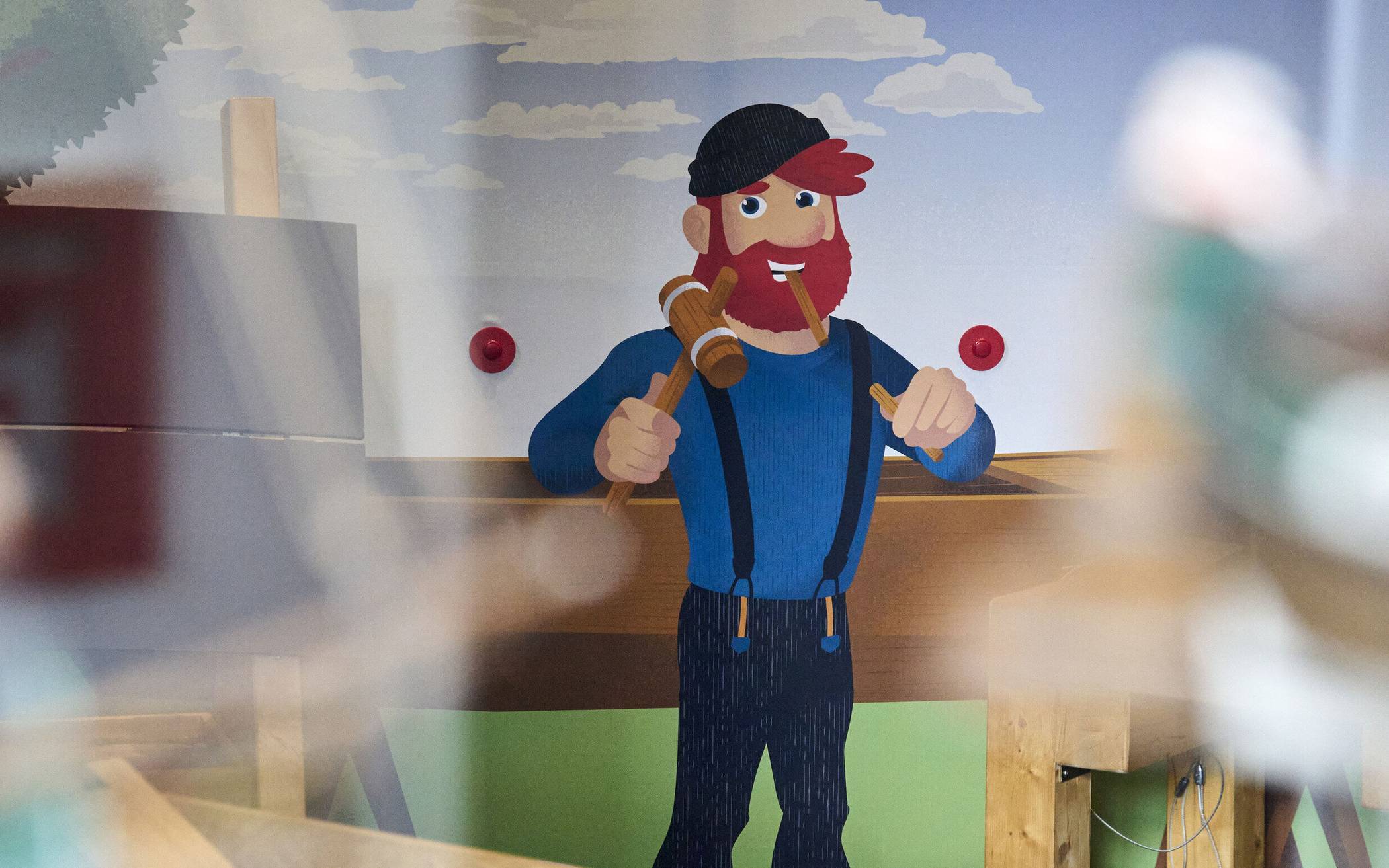 Als Höhepunkt der Ausstellung können Kinder