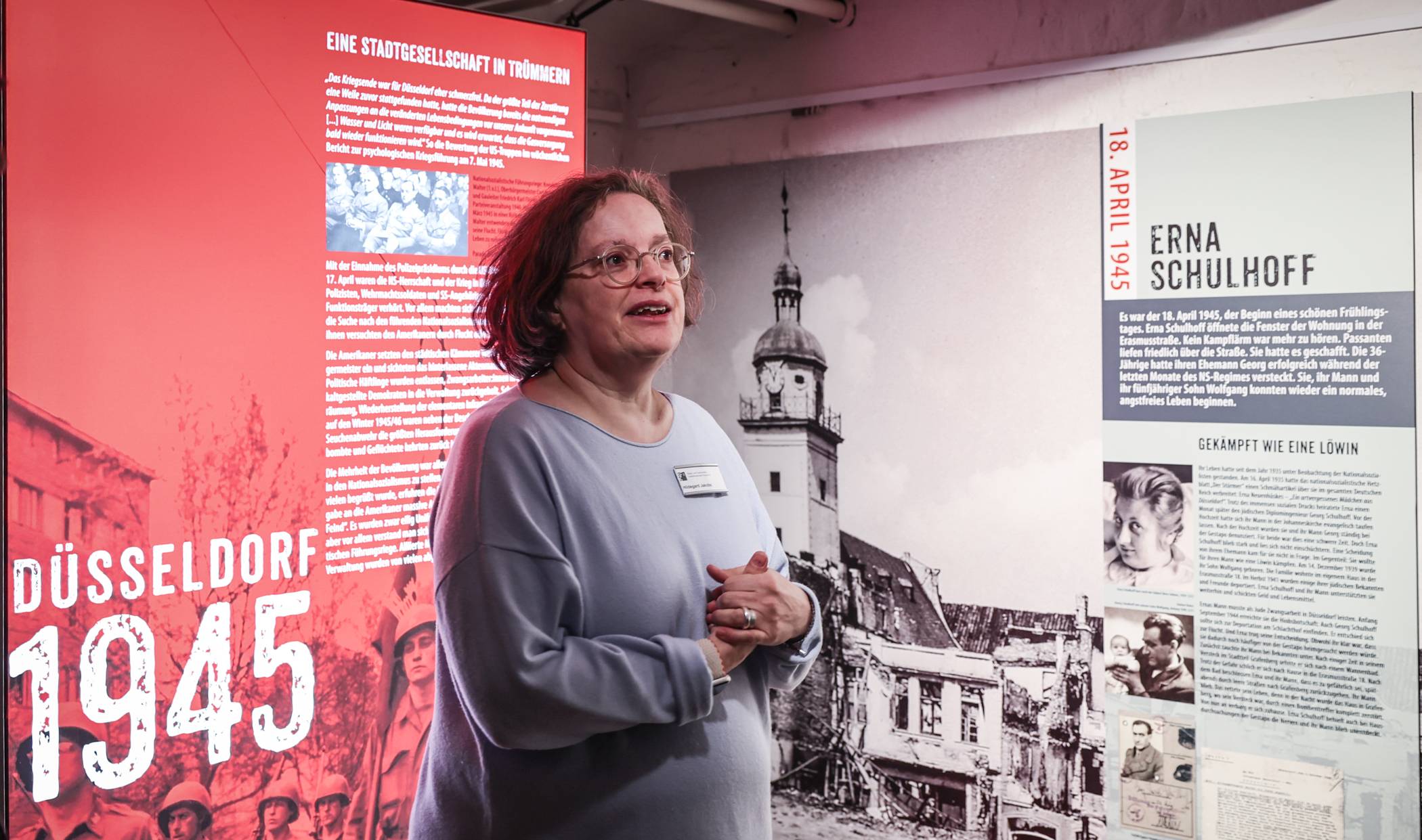 Hildegard Jakobs, stellvertretende Leiterin der Mahn-