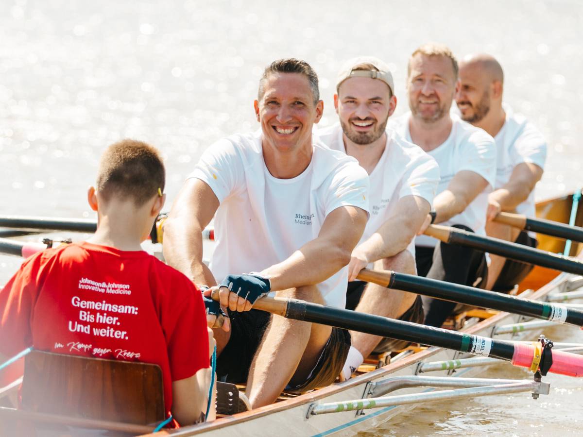 Ins Boot für die Benefiz-Ruderregatta!