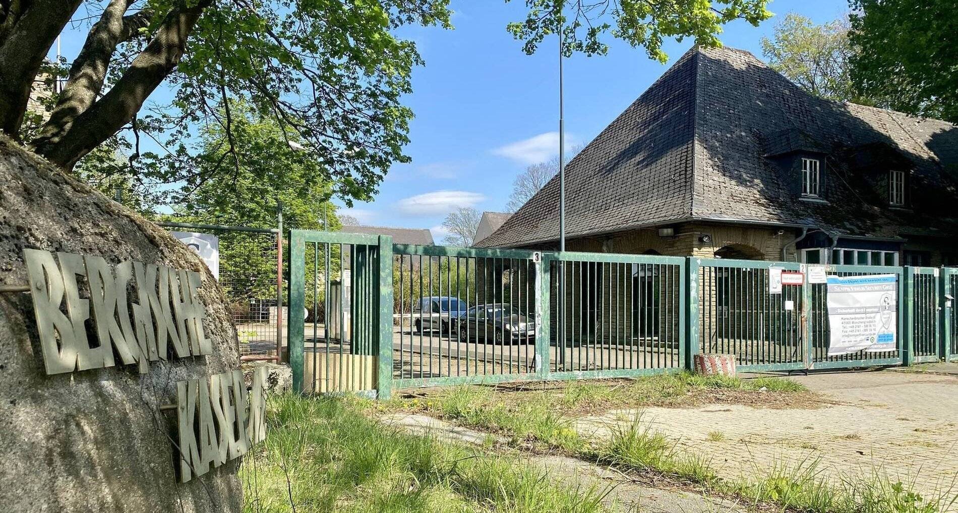 Die seit 2018 leer stehende Bergische Kaserne.
