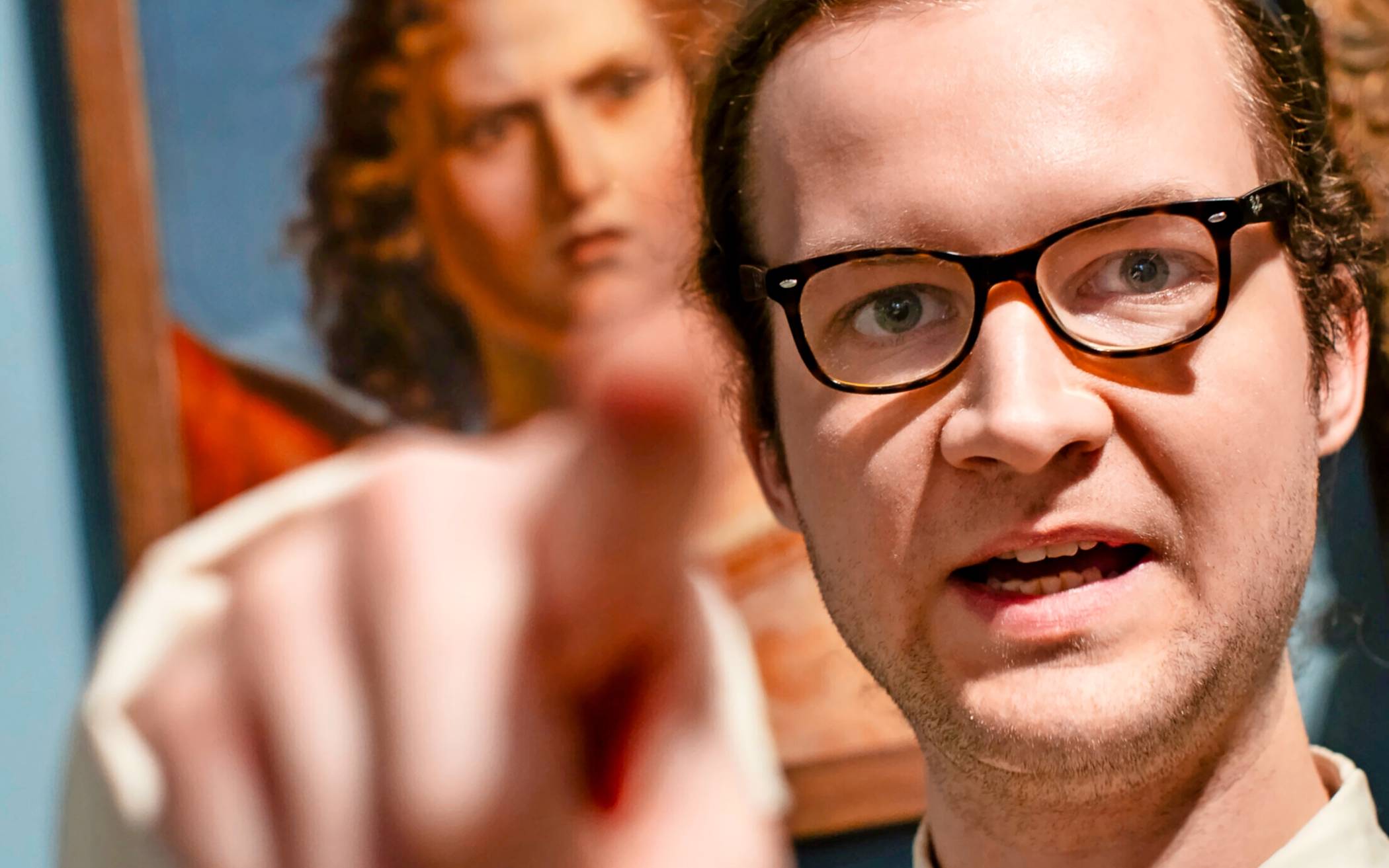 Joseph Langelinck ist der „Grumpy Guide“ im Kunstpalast - „Durchs Museum führen, wie es ihm gerade passt...“