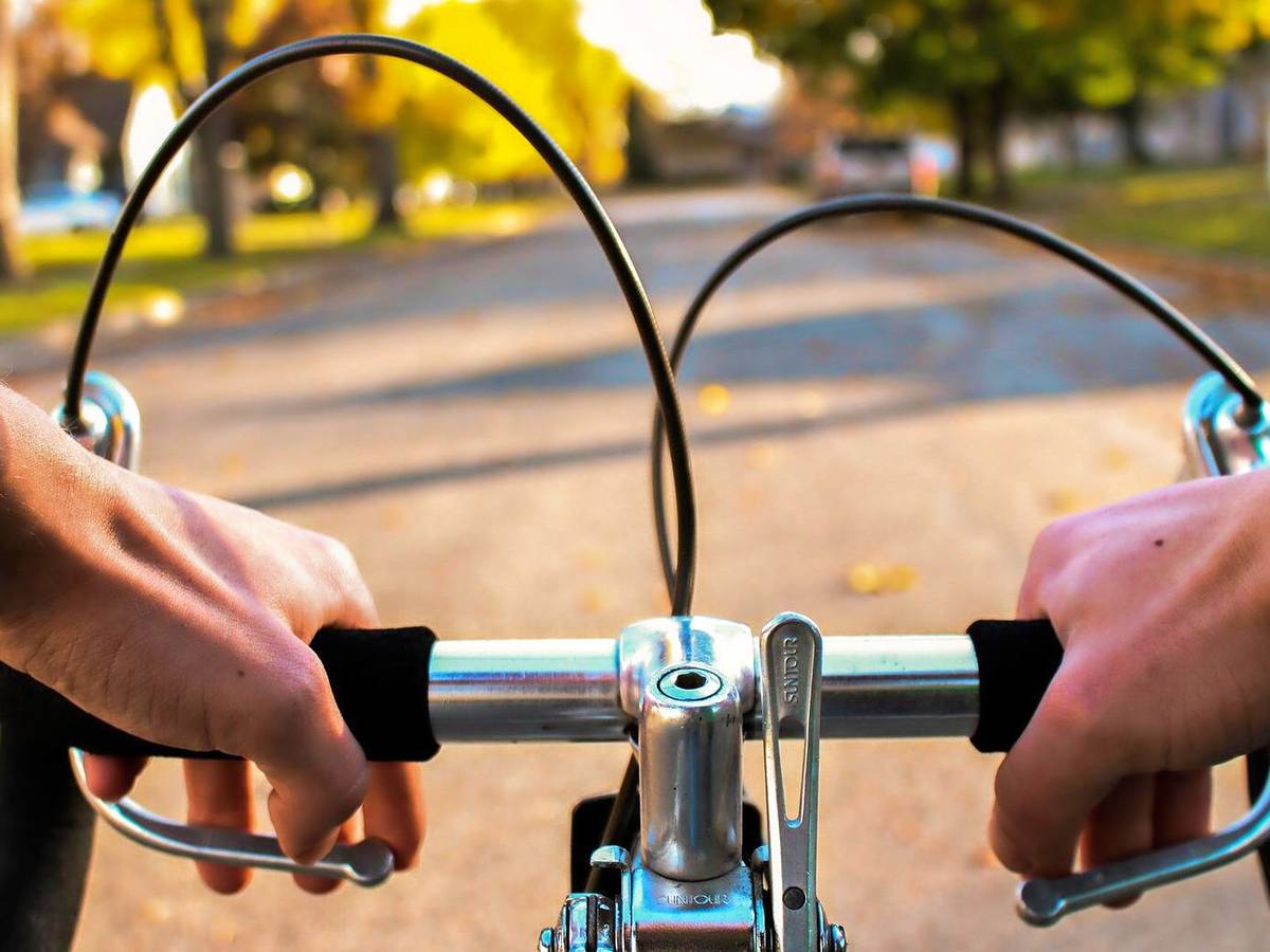 Auf dem Tandem