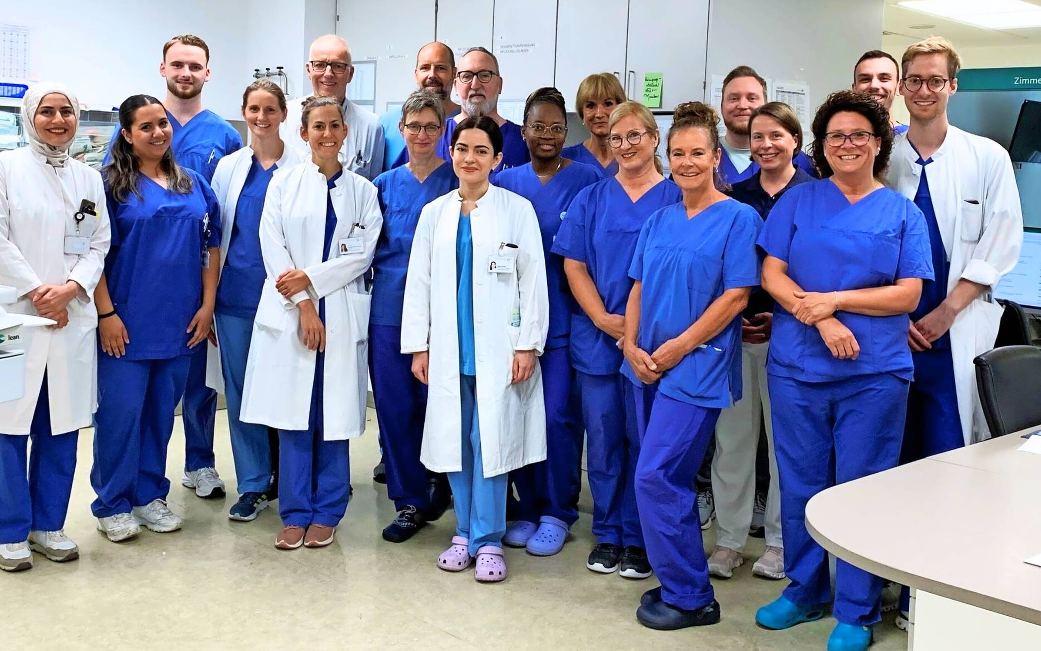 Das Schlaganfall-Team um Chefarzt Prof. Dr.