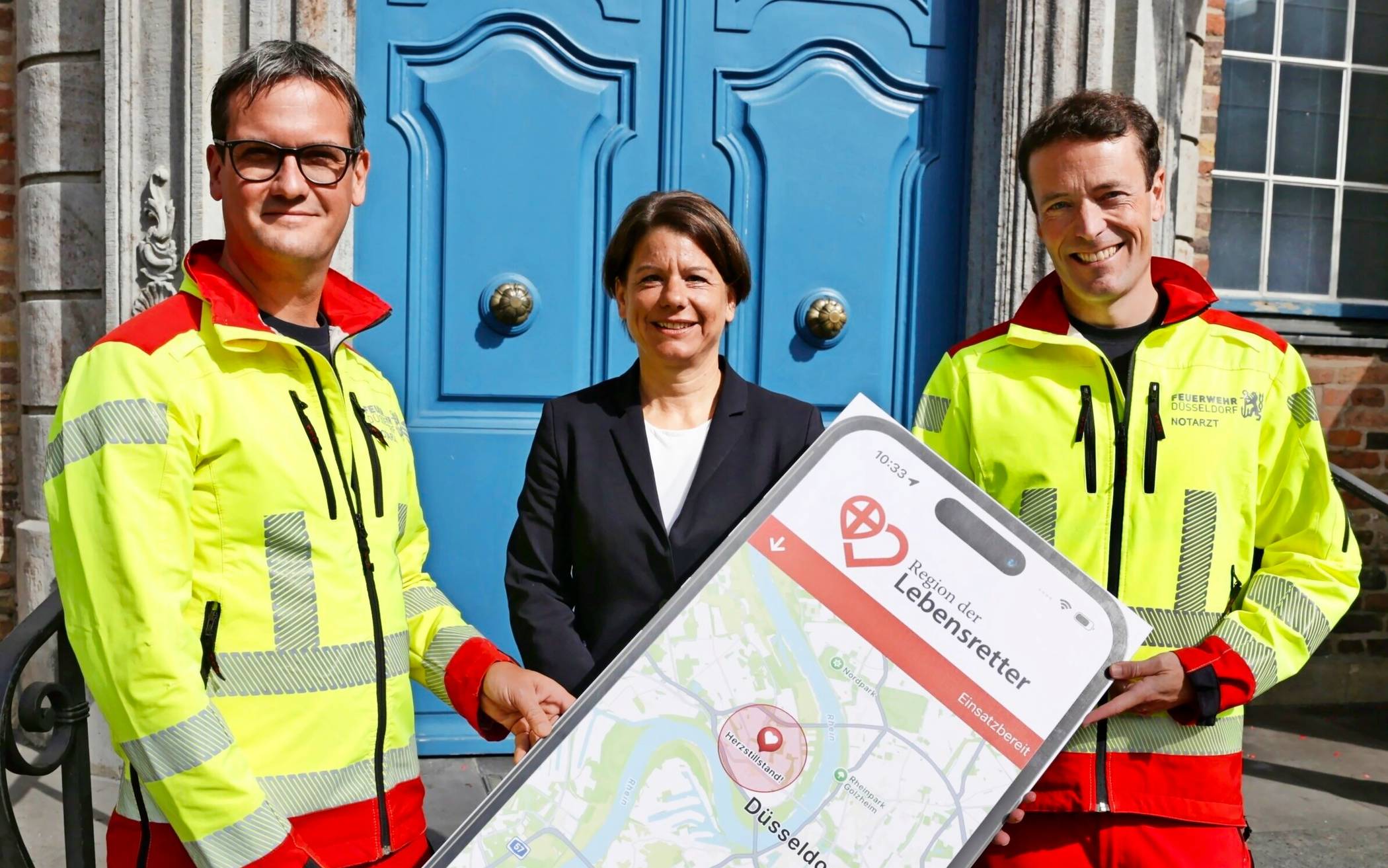 Vorstellung der App „Region der Lebensretter“