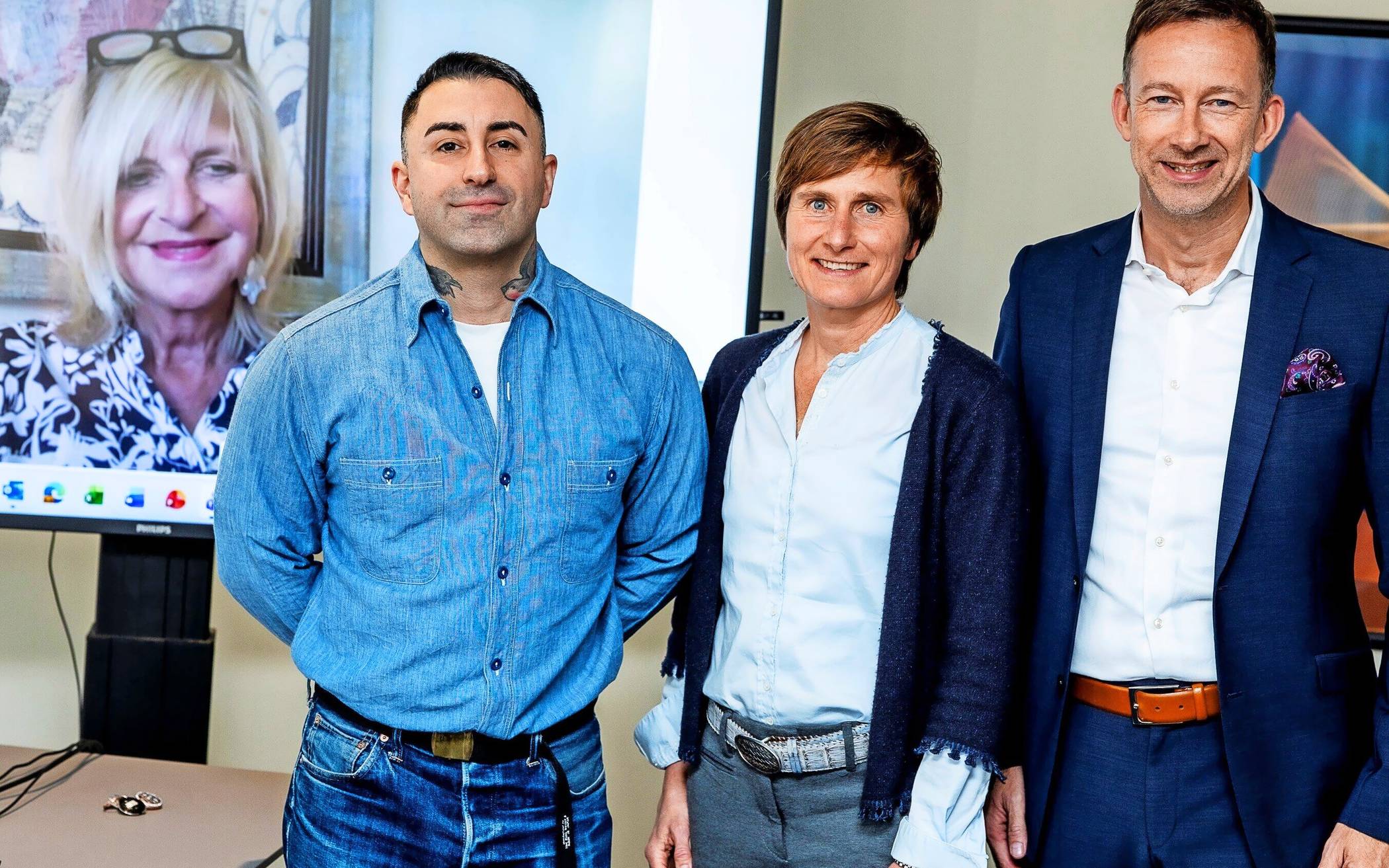 Tragen fortan die Botschaft der Bürgerstiftung