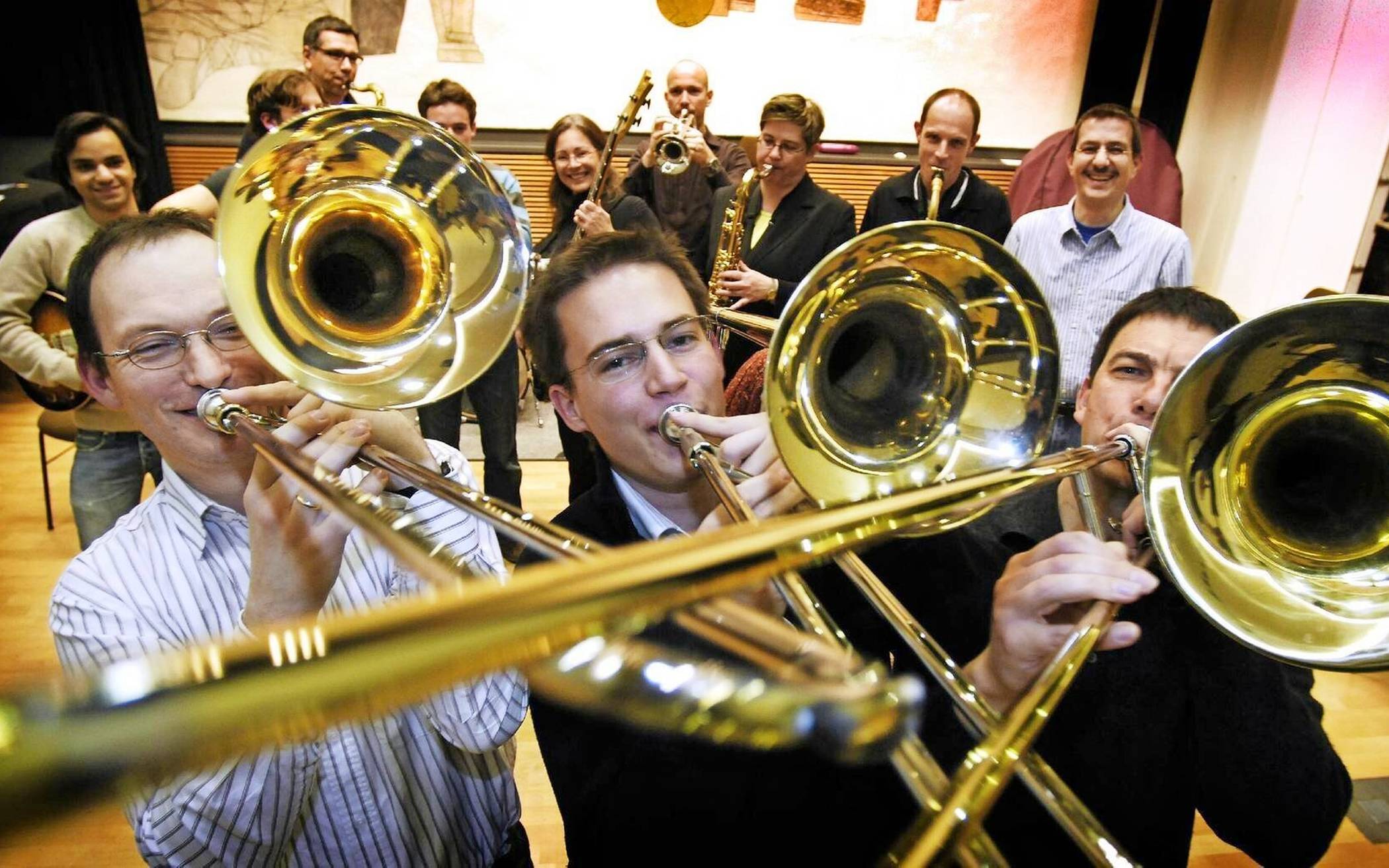 Unter anderem die Big Band der