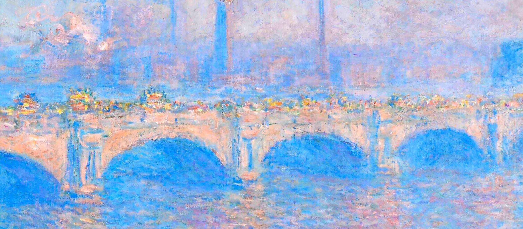 Ausstellungswerk  Claude Monet (1840-1926), Waterloo Bridge,