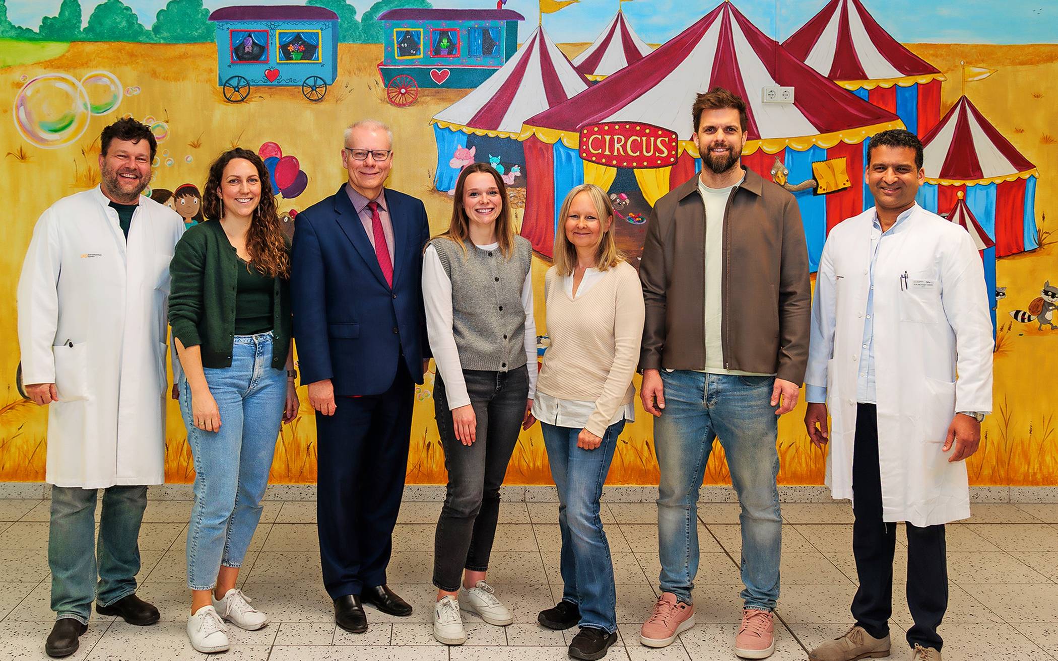 Das Team der Klinik für Kinder-Onkologie,