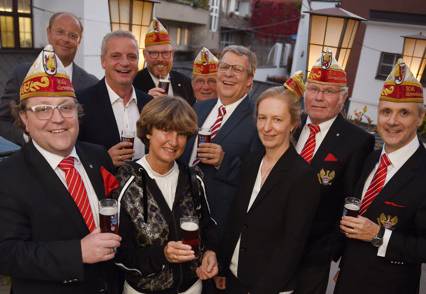  Die Bürgerwehr steht in den Startlöchern: v.l. vorn René Falkenberg, Christiane Kamp, Annette Jünger-Fuhr, Frank Haak, v.l. hinten Udo Heinrich, Rüdiger Dohmann, Stephan Friedel, Benno Hönekop-Kamp, Thomas Puppe und Wolfgang Seifert. 