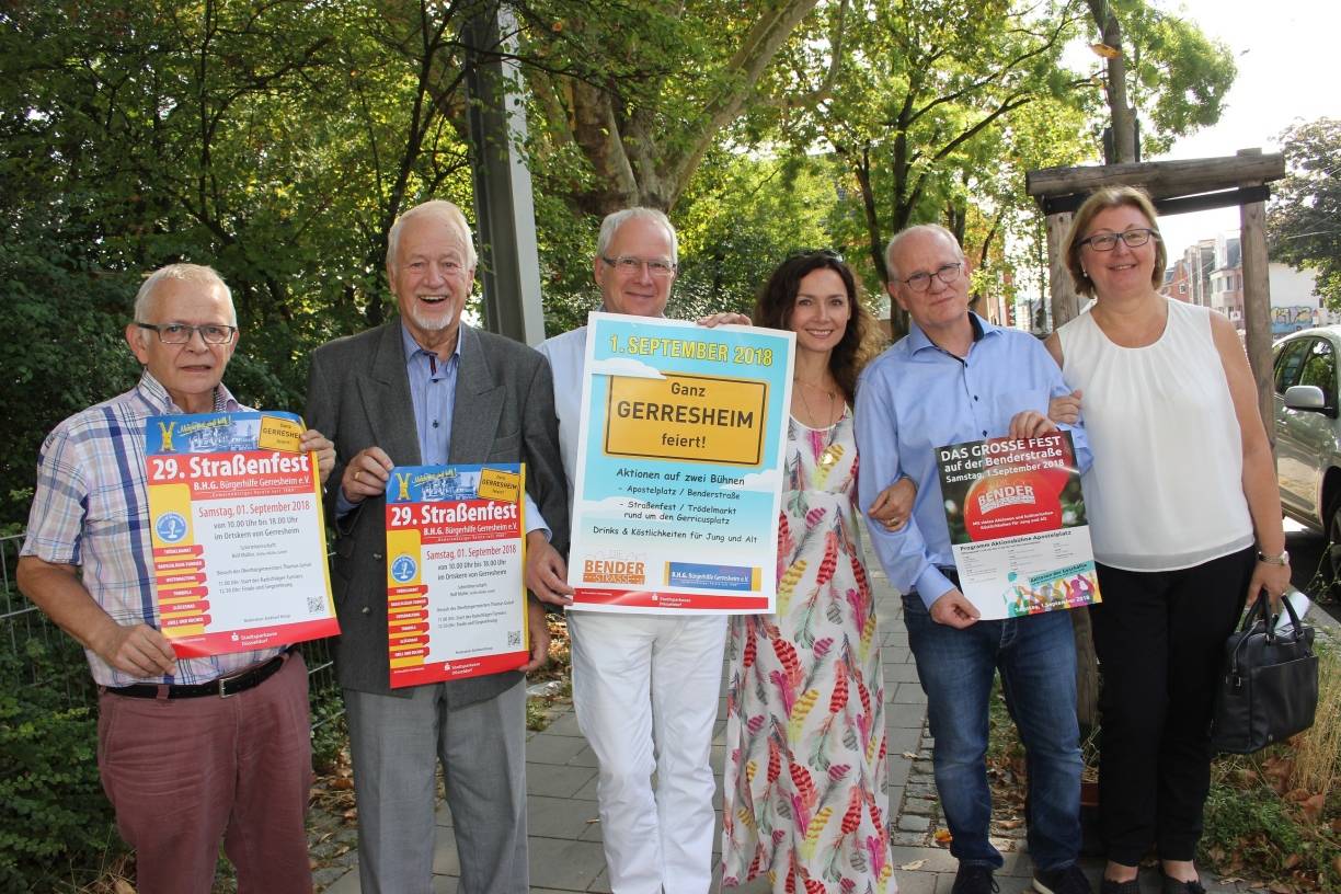  Sie freuen sich auf den 1. September (v.r.): Petra Dischleid, Rolf Müller, Kerstin Jusczyk, Uwe Pracejus, Hans Küster und Klaus Heylen. 