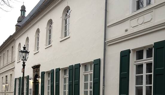  Am Dienstag tagt hier die Bezirksvertretung 7: Rathaus Gerresheim am Neusser Tor. 