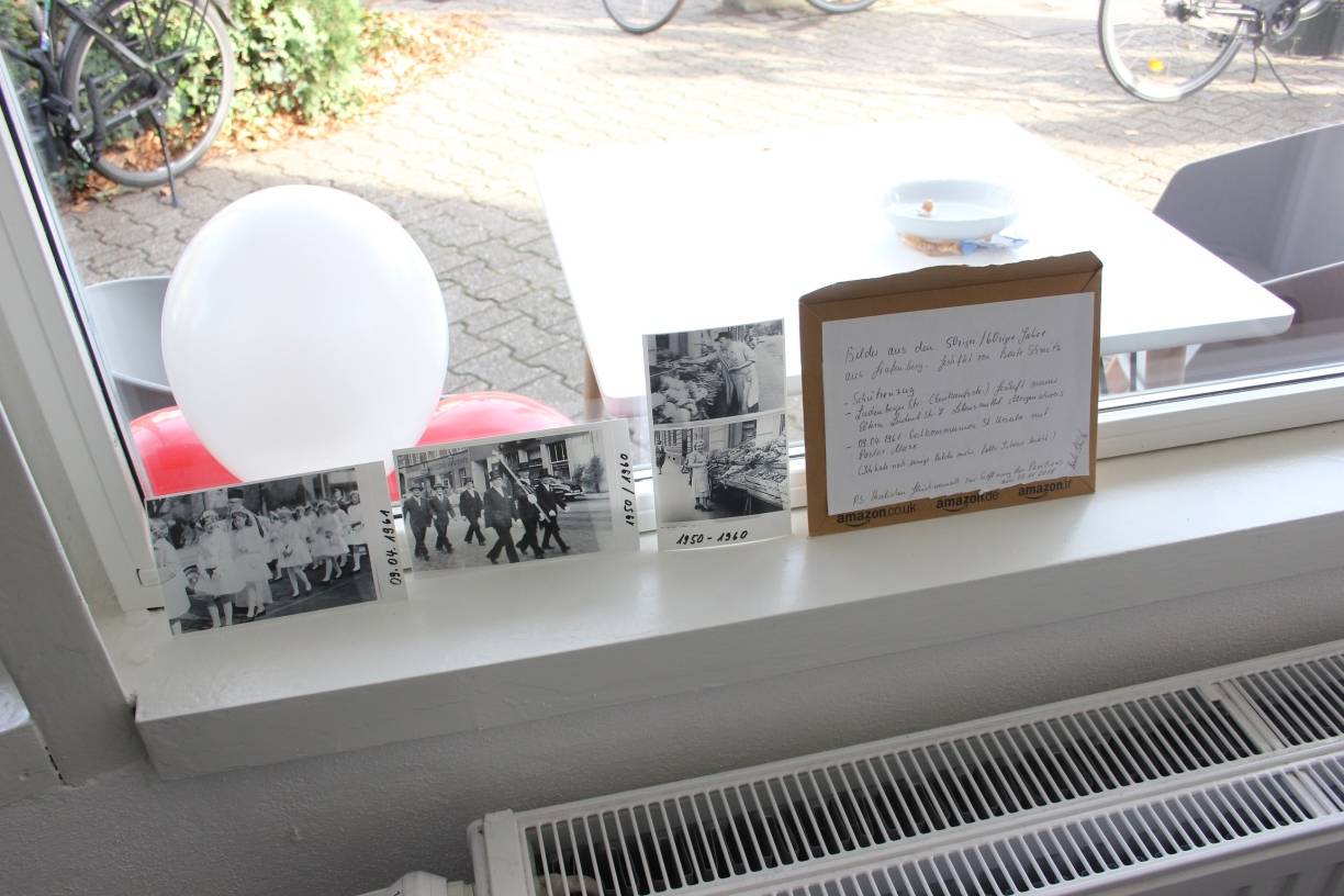  Ein Geschenk von Beate Schmitz zum Start des "Runds": Fotos aus den 1960er und 1970er Jahren. 