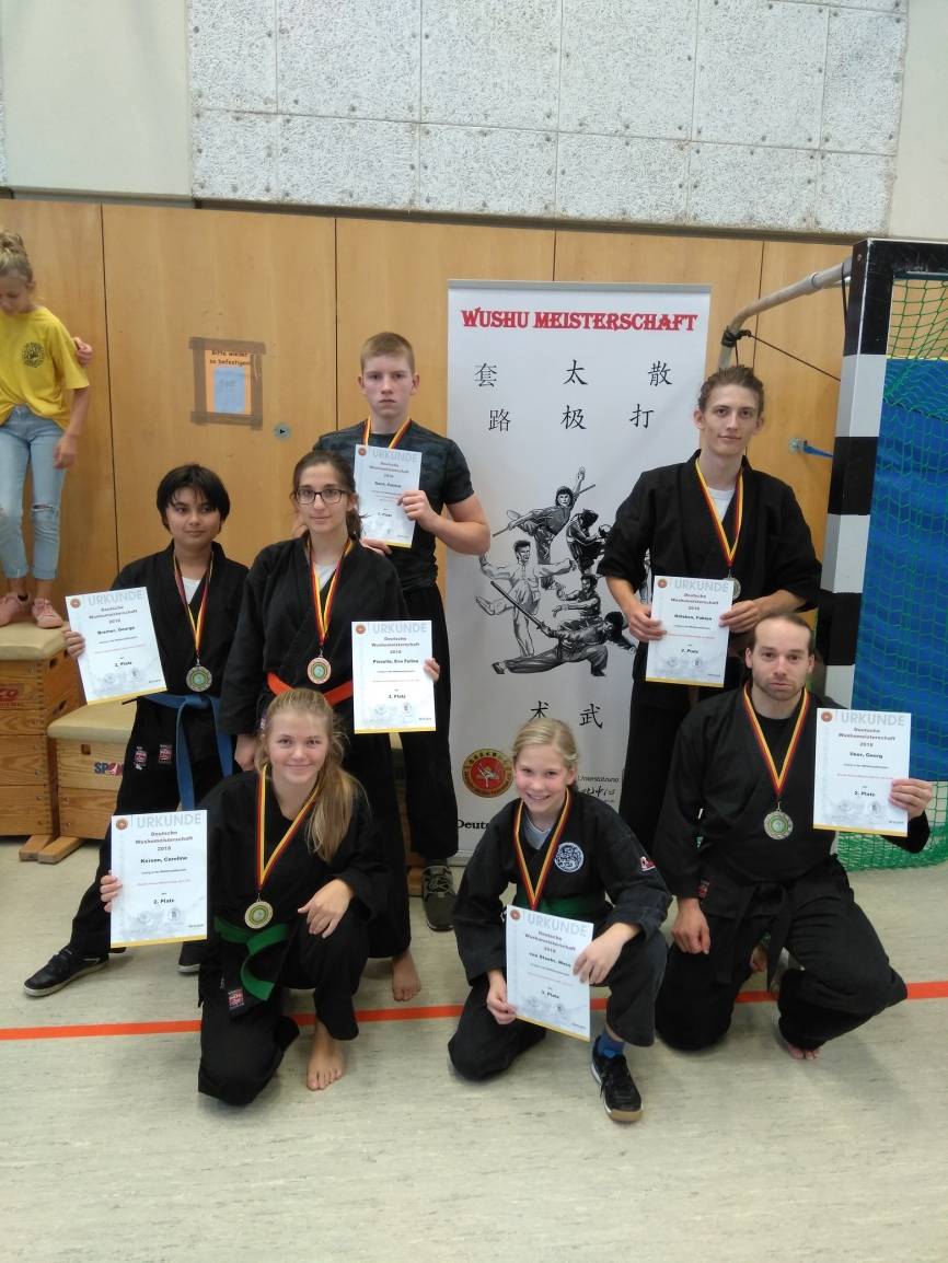 Erfolg bei Deutscher Wushu Meisterschaft