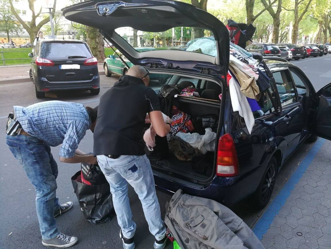 Polizei im Einsatz gegen Taschendiebe